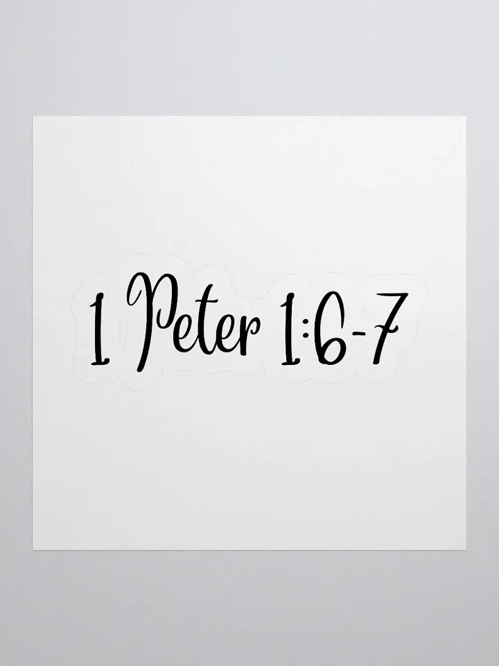 1 Peter 1:6-7 product image (1)