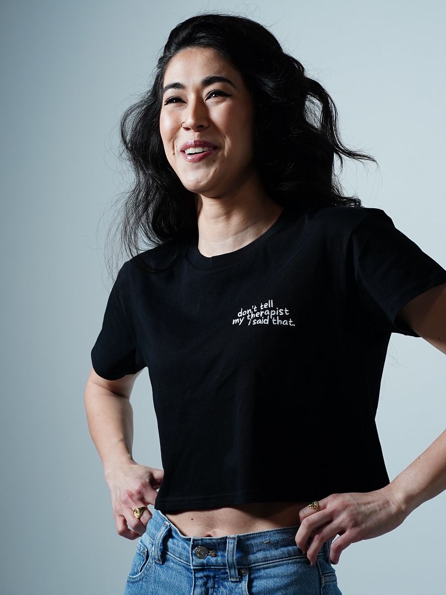 Conducive Cropped Tee (Embroidered) product image (7)