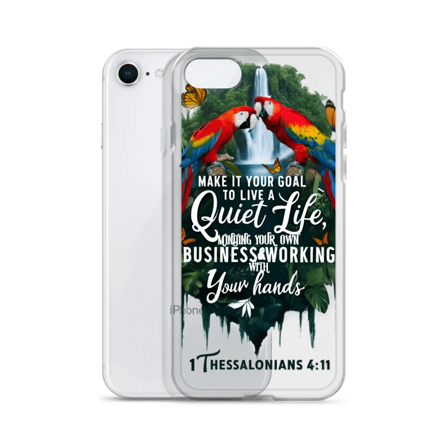 Live a Quiet Life iPhone Case product image (2)
