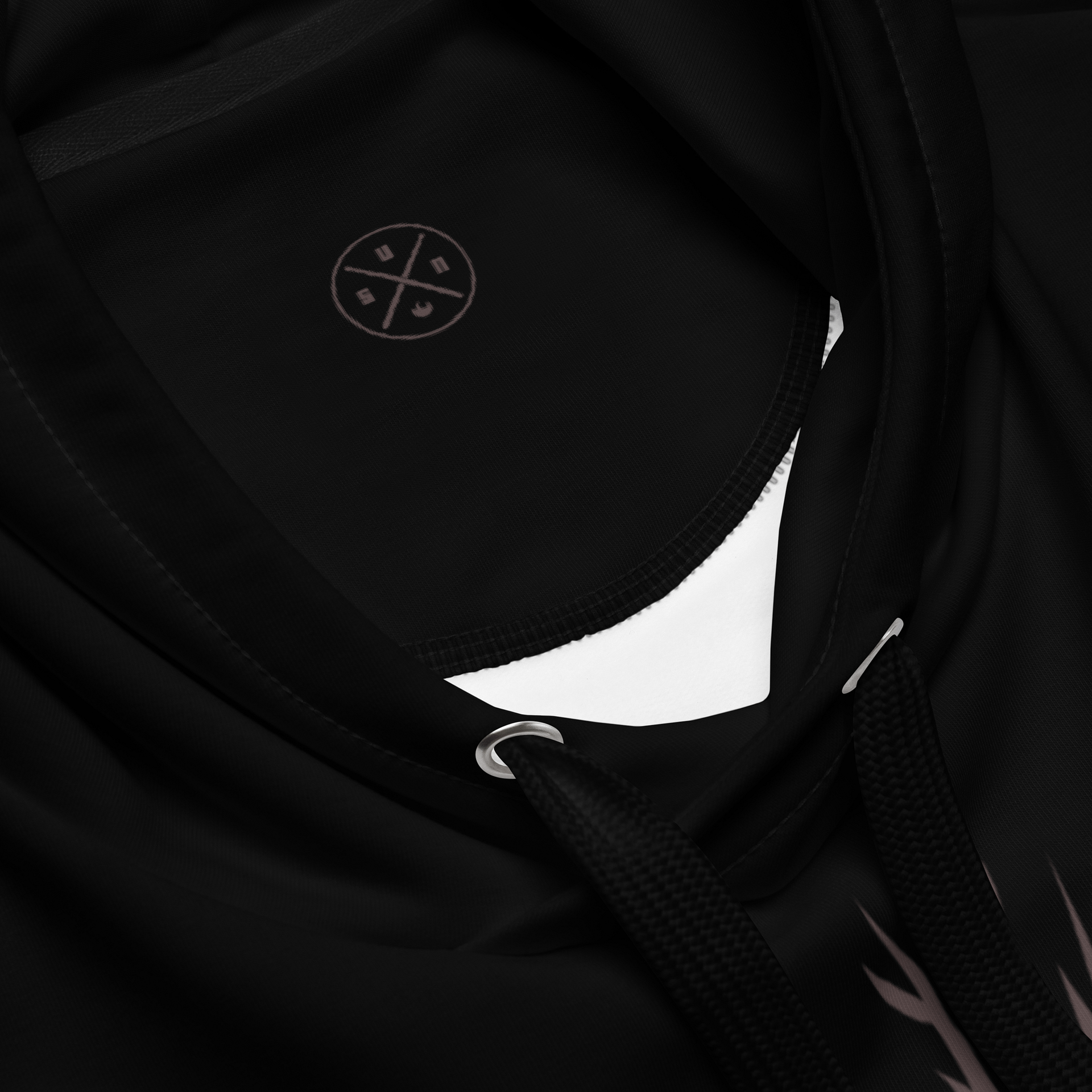 Sunfyre Gray Metal Logo Hoodie product image (4)