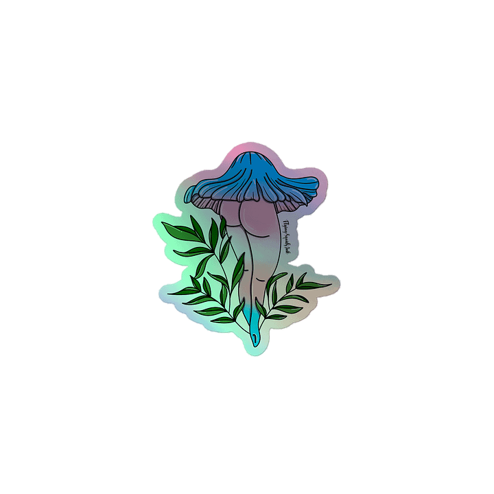 Transgender Mush- Holo Sticker product image (1)