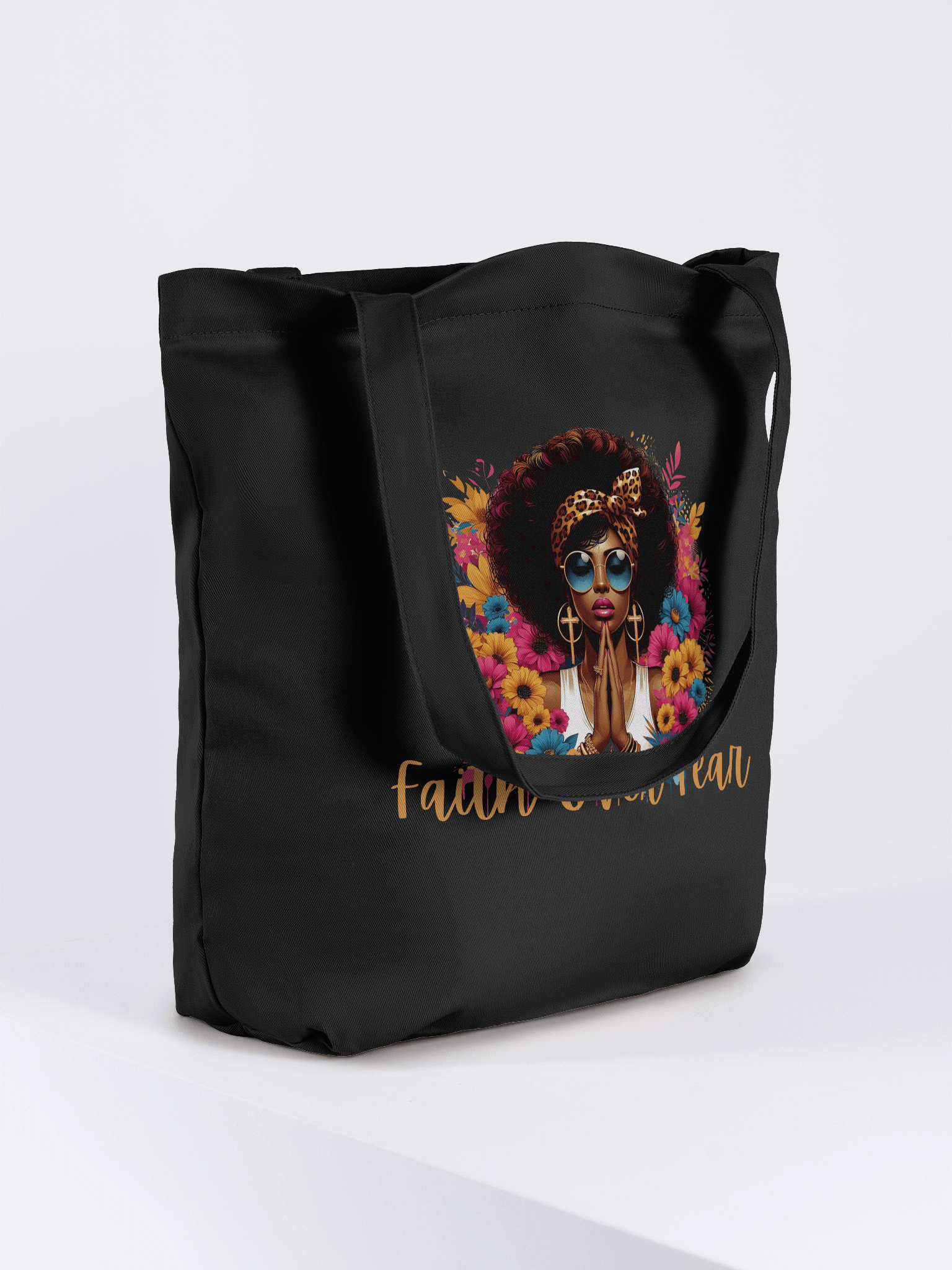 Faith Over Fear Eco-Friendly Tote Bag product image (8)