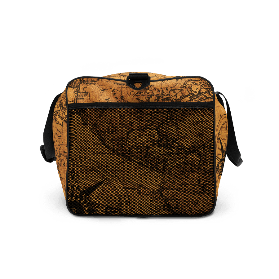 Vintage Americas Map All-Over Duffle Bag product image (7)