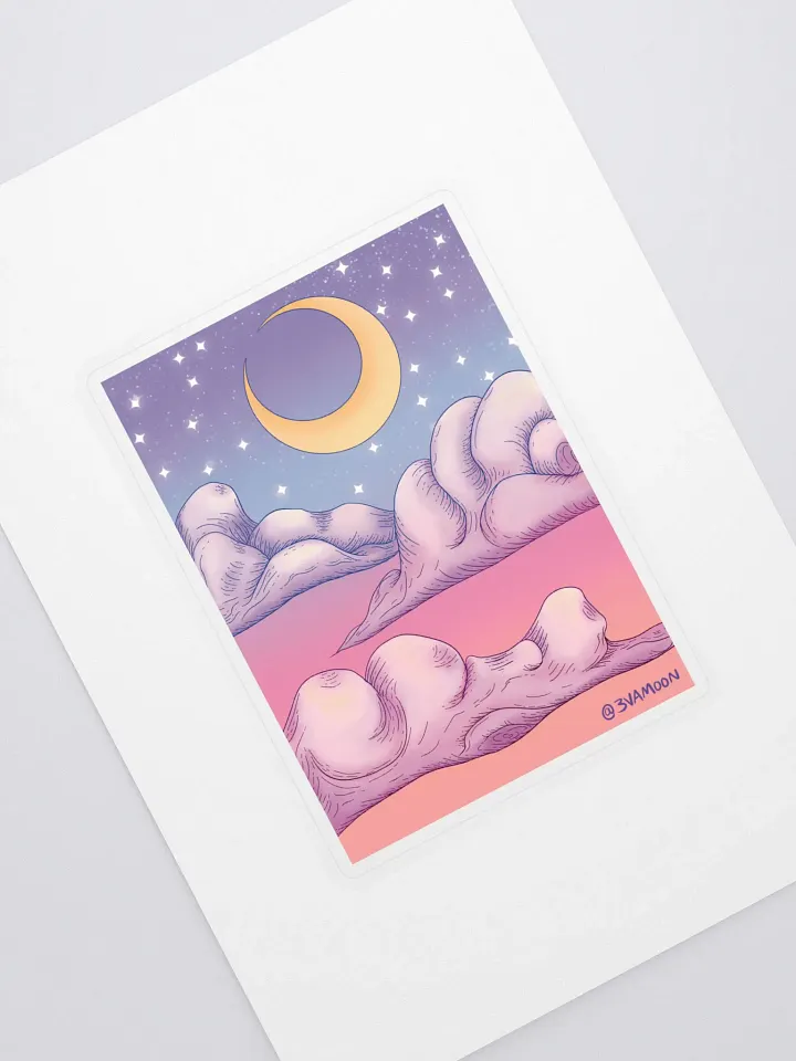 Pastel Sky art sticker product image (1)