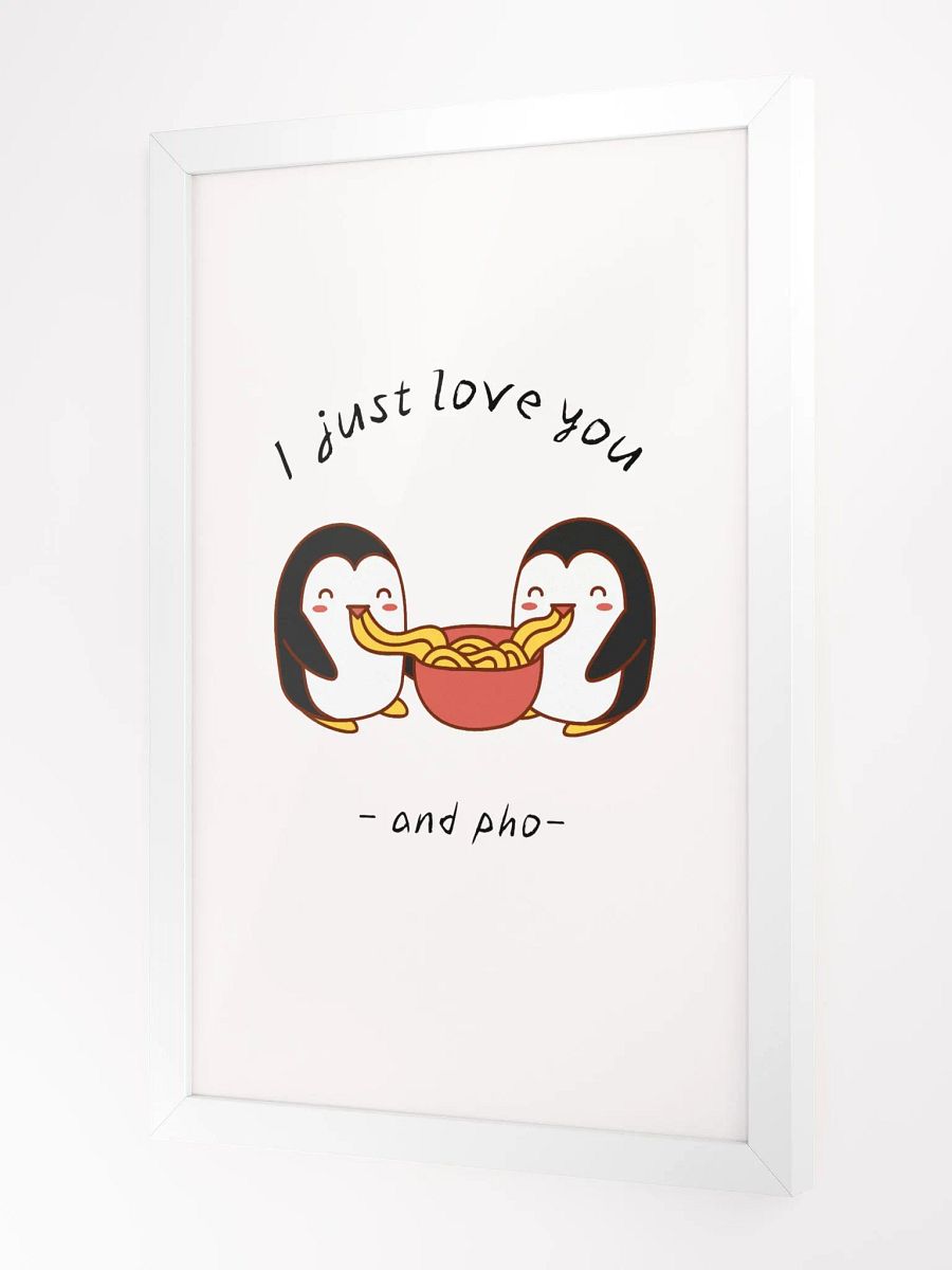Penguin And Pho Love Frame product image (2)