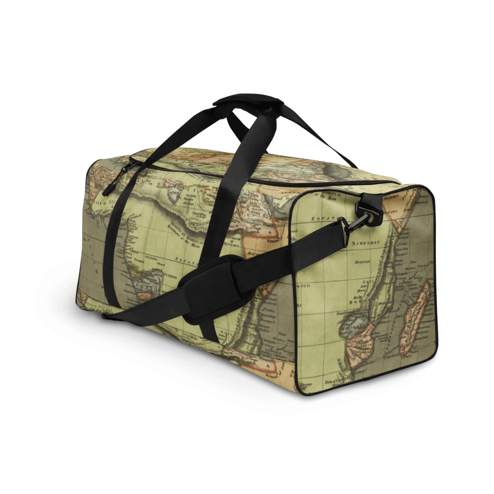 Africa Vintage Maps Duffle Bag product image (3)