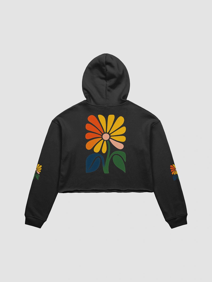 Stylized Bloom Cropped Hoodie product image (11)