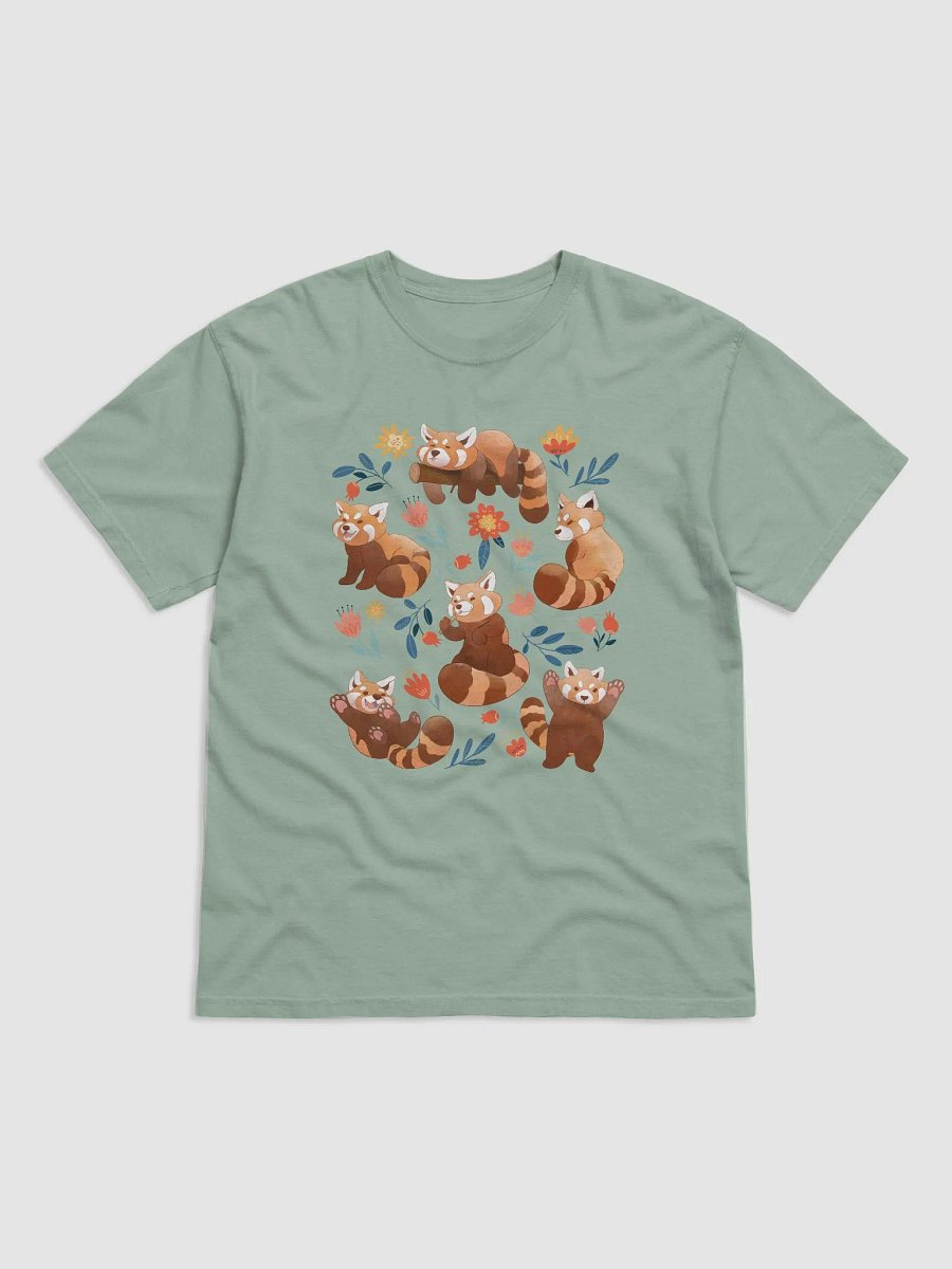 Cottagecore-Style Shirt of Kawaii Red Pandas | Cottagecore, Goblincore, and Forestcore-Inspired Red Pandas T-Shirt product image (4)