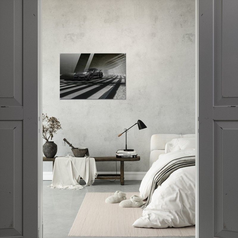 BLACK CAR GLOSSY ACRYLIC PRINT product image (4)