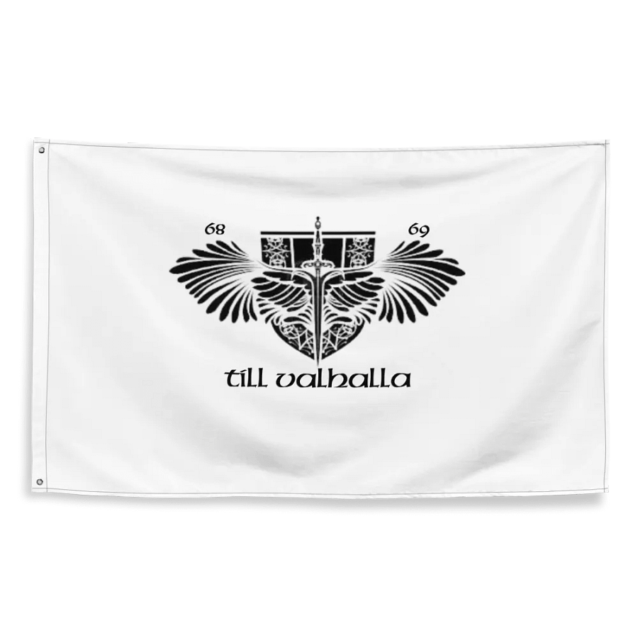Remembrance Till Valhalla Flag product image (2)