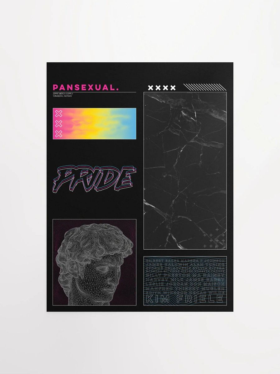 Pansexual Pride Poster product image (1)