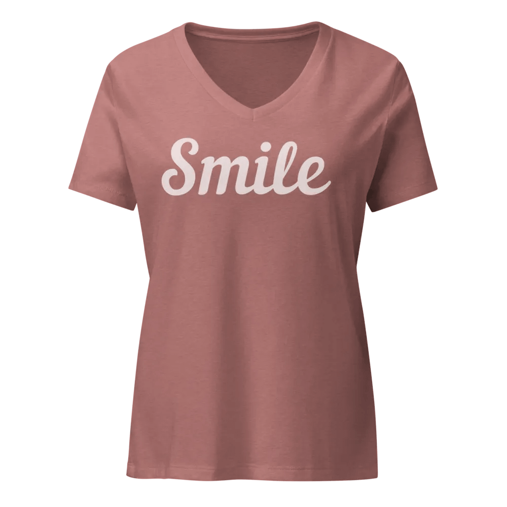 V Neck (Women): Smile, Be You product image (4)