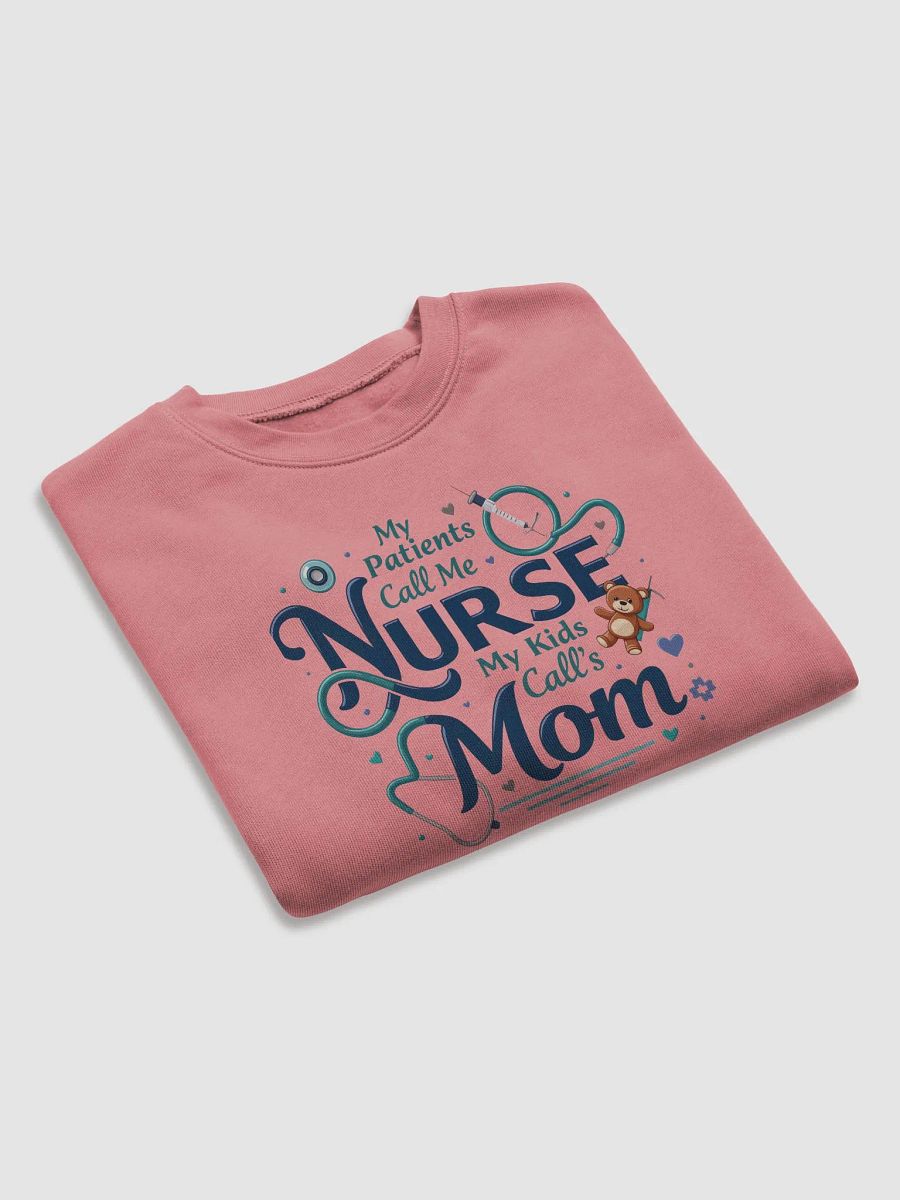 Nurse Mom Fleece Crop Sweatshirt product image (28)