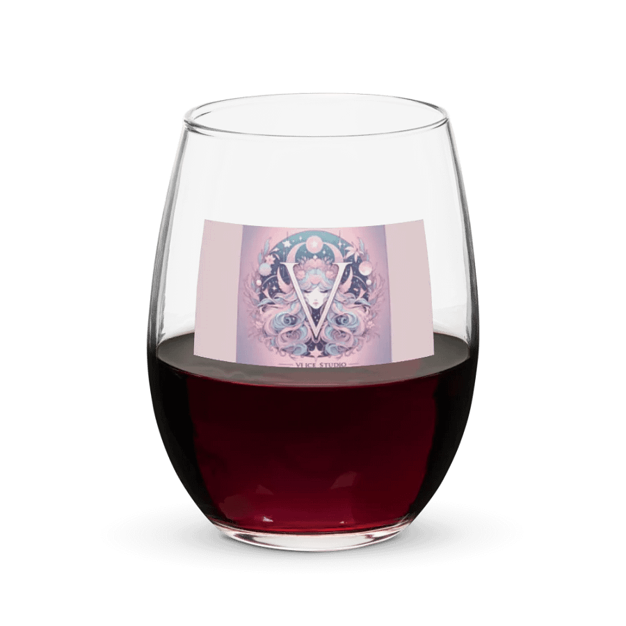 Mystical Monogram Stemless Wine Glass product image (5)