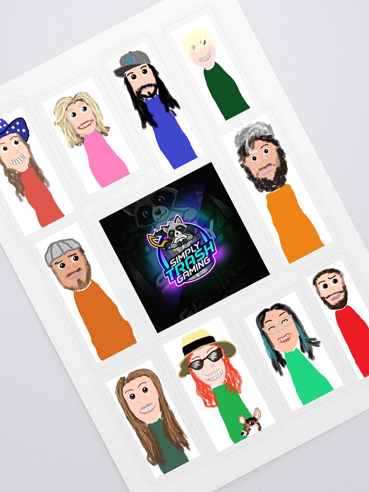 Last Supper Sticker Pack 1 of 2 product image (1)