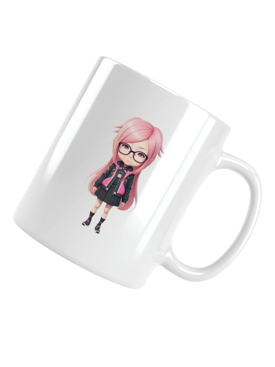 (PINK CHIBI) K White Mug product image (4)
