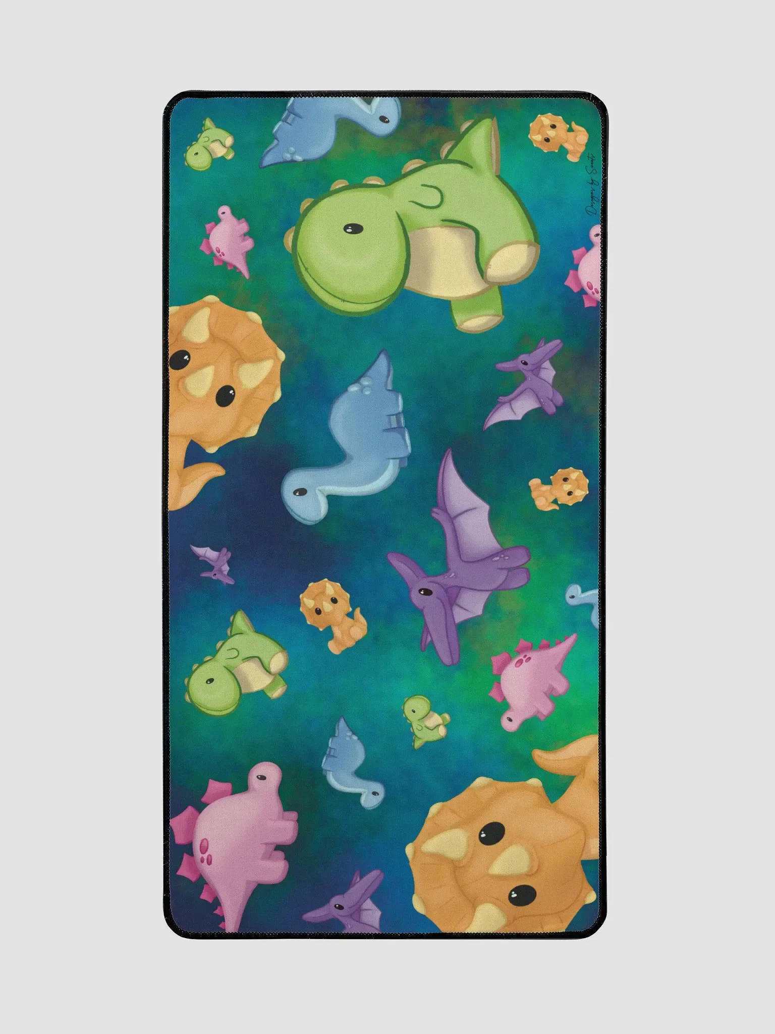 Plushie Dino Desk Mat product image (2)
