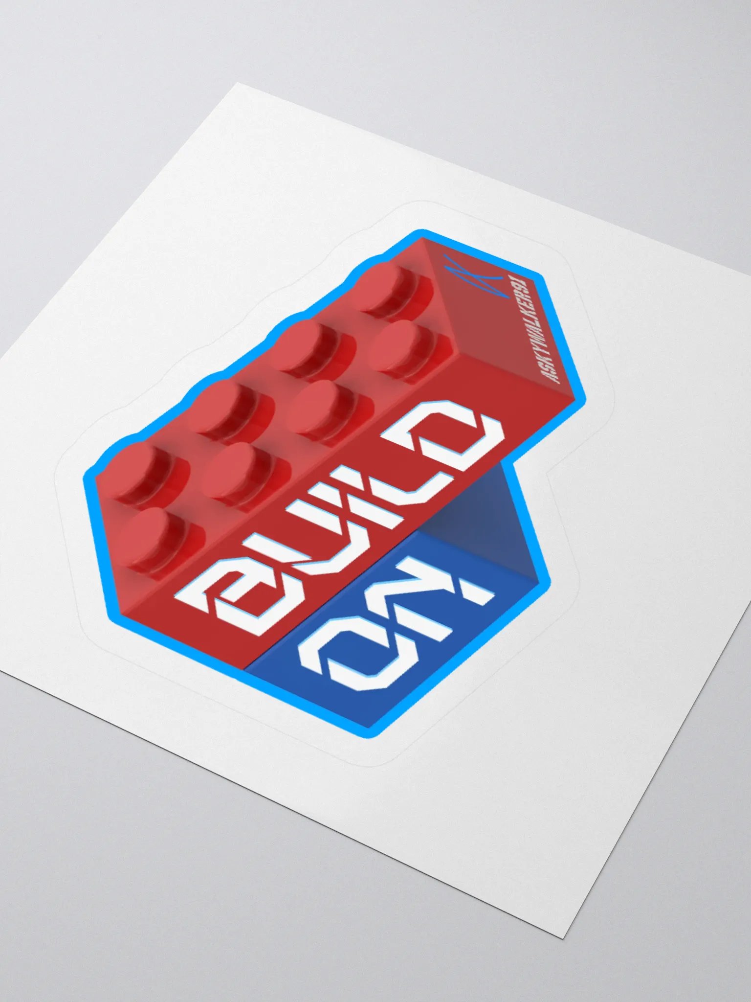 'Build On' Sticker product image (9)