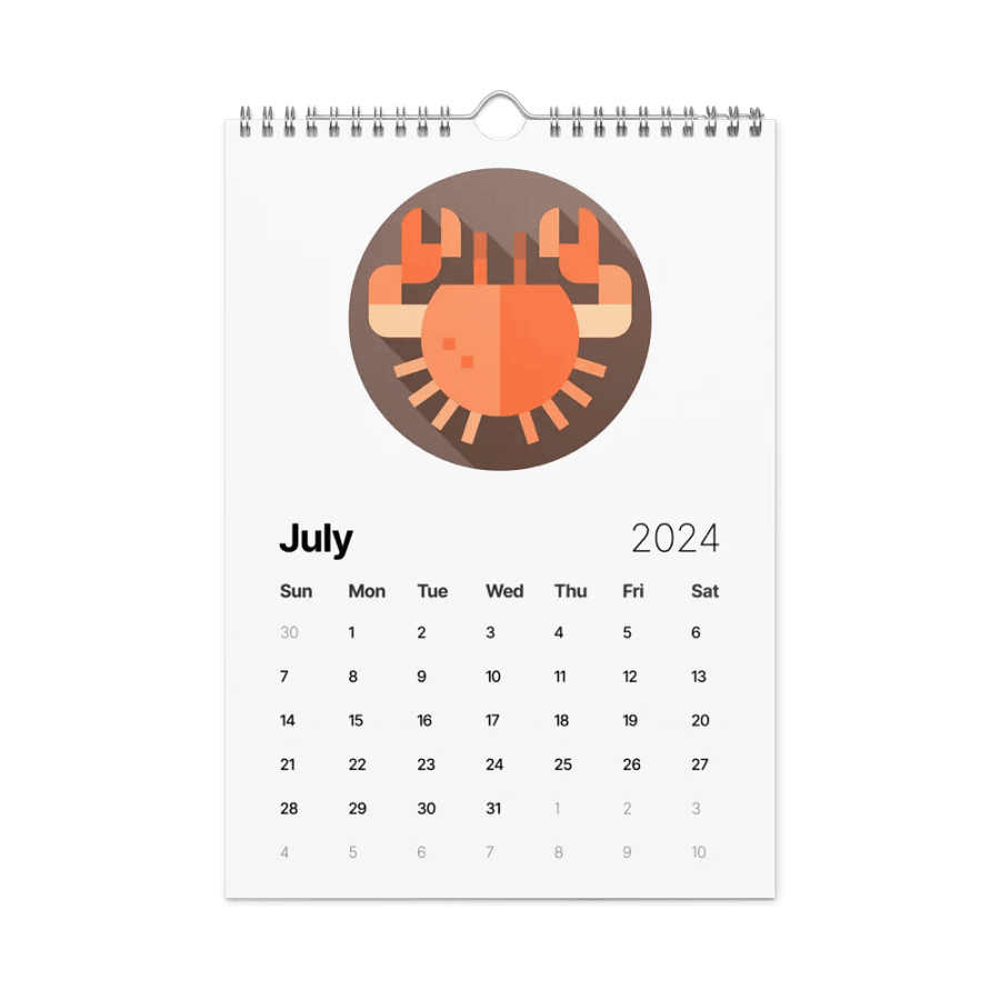 2024 Zodiac Calendar: A Year of Celestial Beauty product image (7)