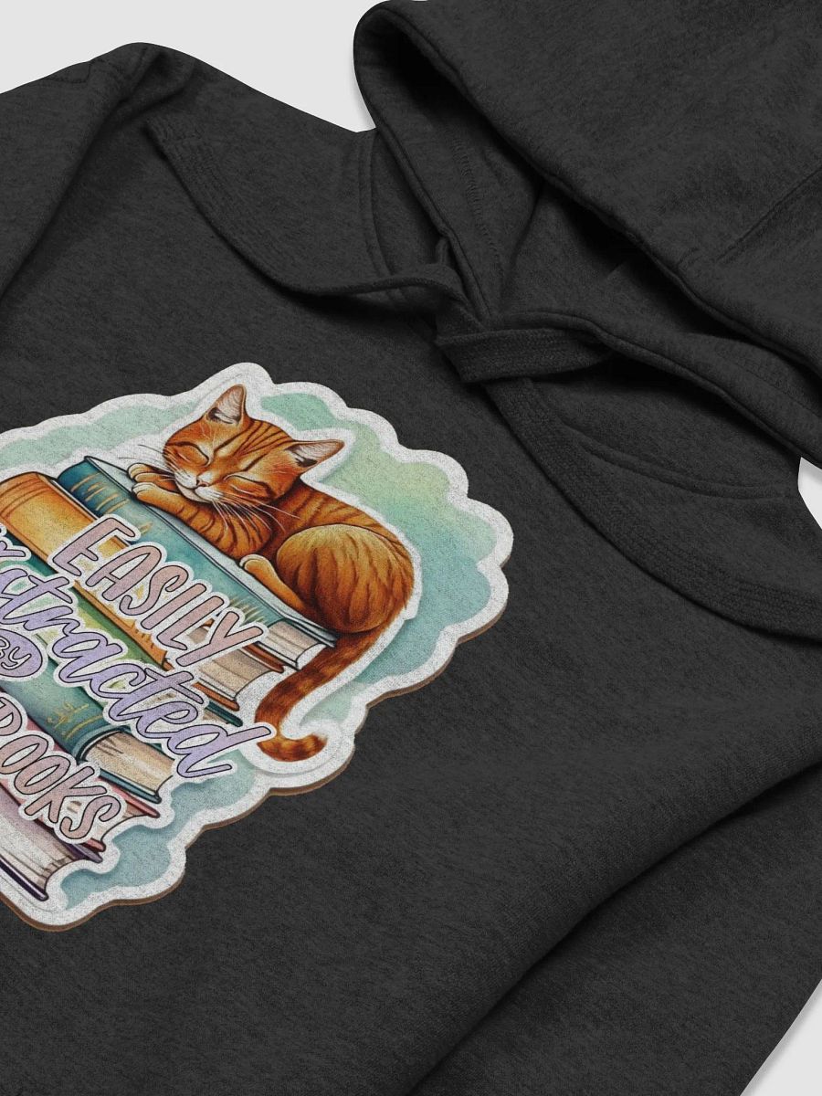 Cozy Cat & Books Hoodie product image (3)