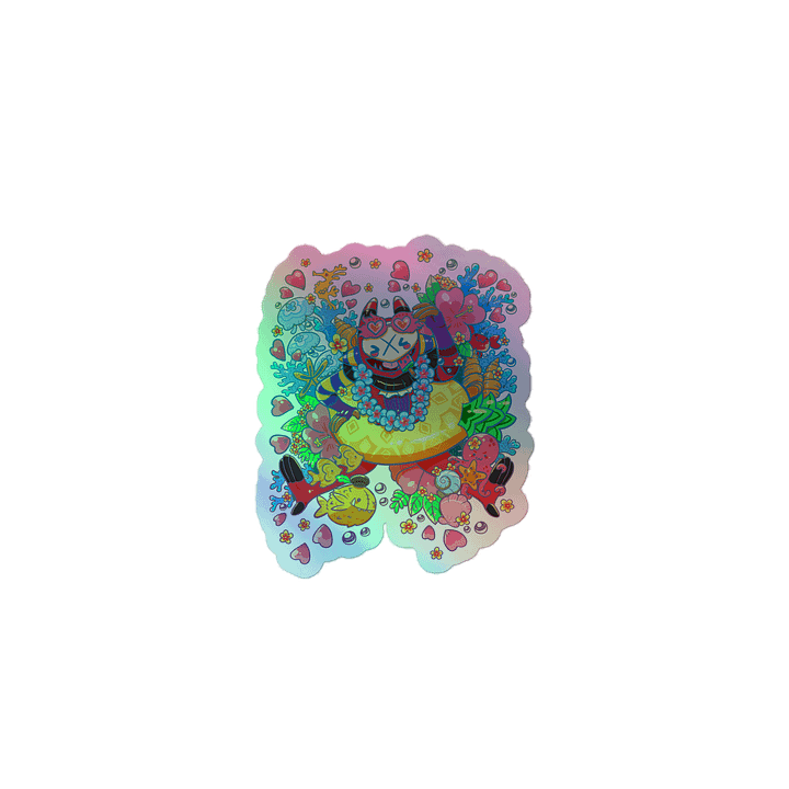 Holo Summer Pooky Sticker product image (1)