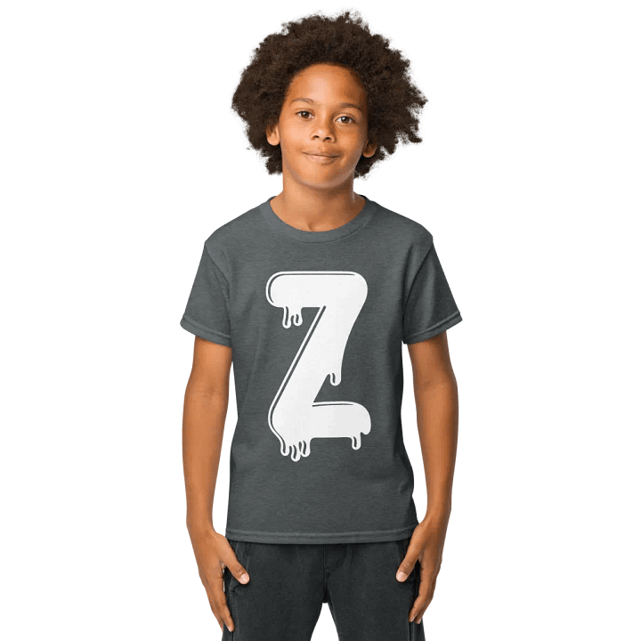 Melting Alphabet | Letter Z | Youth Sports Tee product image (17)
