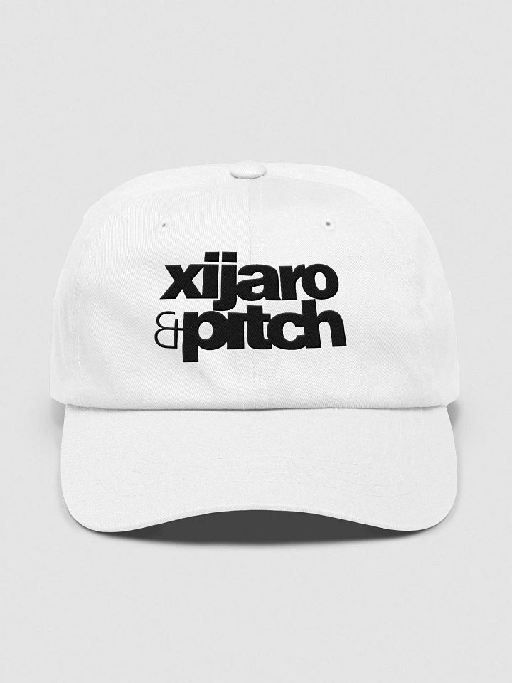 XiJaro & Pitch Classic Dad Hat (black logo) product image (1)