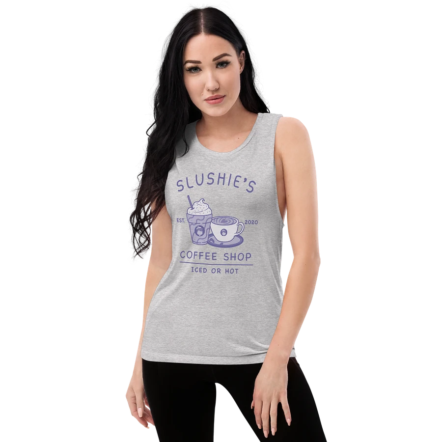 Slushie's Coffee Shop (Purple) | Women's Muscle Tank product image (8)