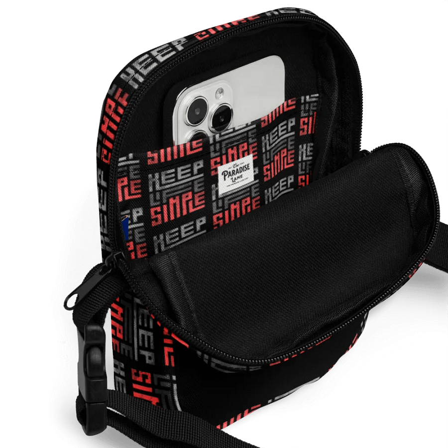'Keep Life Simple' Utility Crossbody Bag product image (9)
