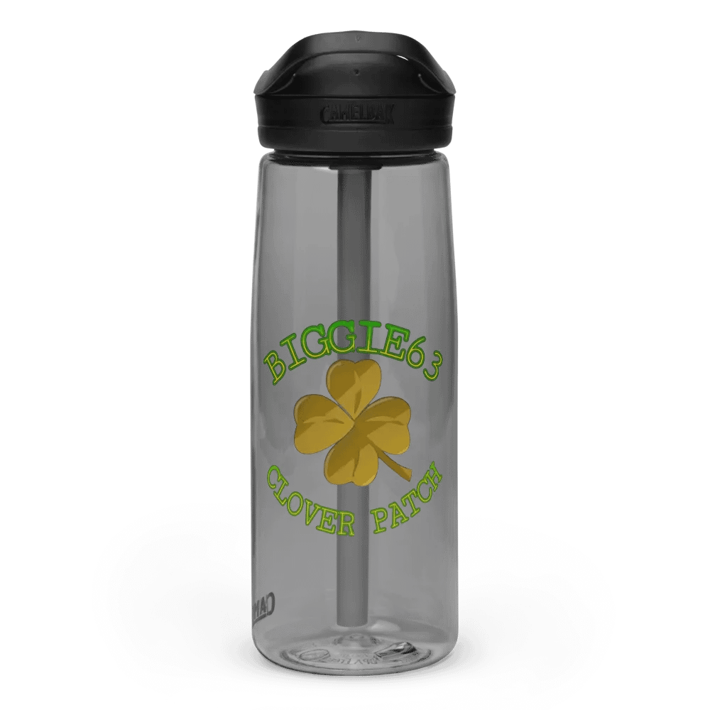 Lucky Clover Patch Water Bottle product image (3)