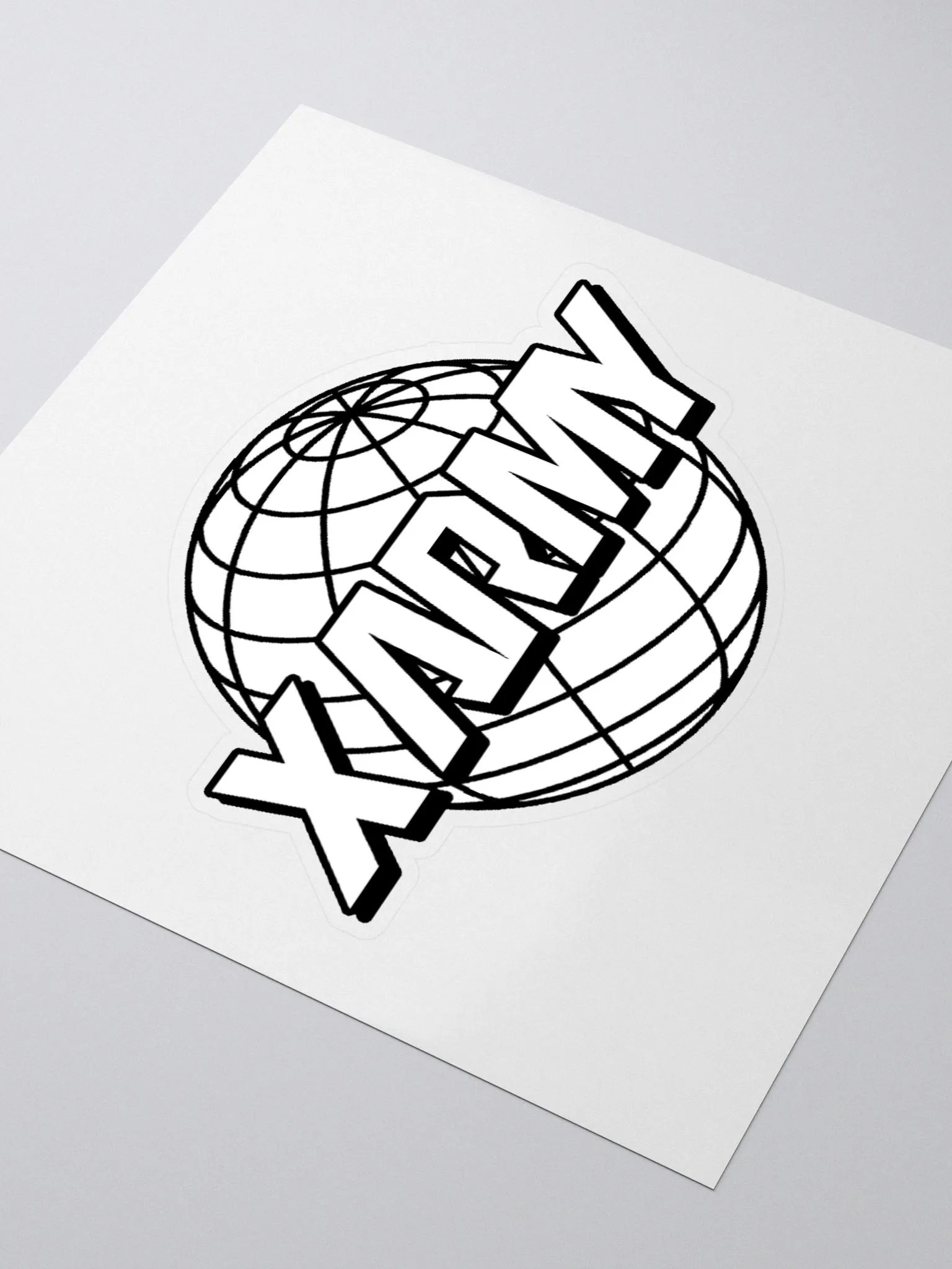 XARMY GLOBE Sticker product image (3)
