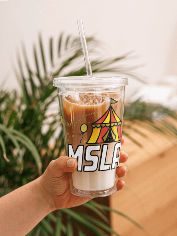 The Festival - Double Wall Clear Plastic Tumbler product image (1)