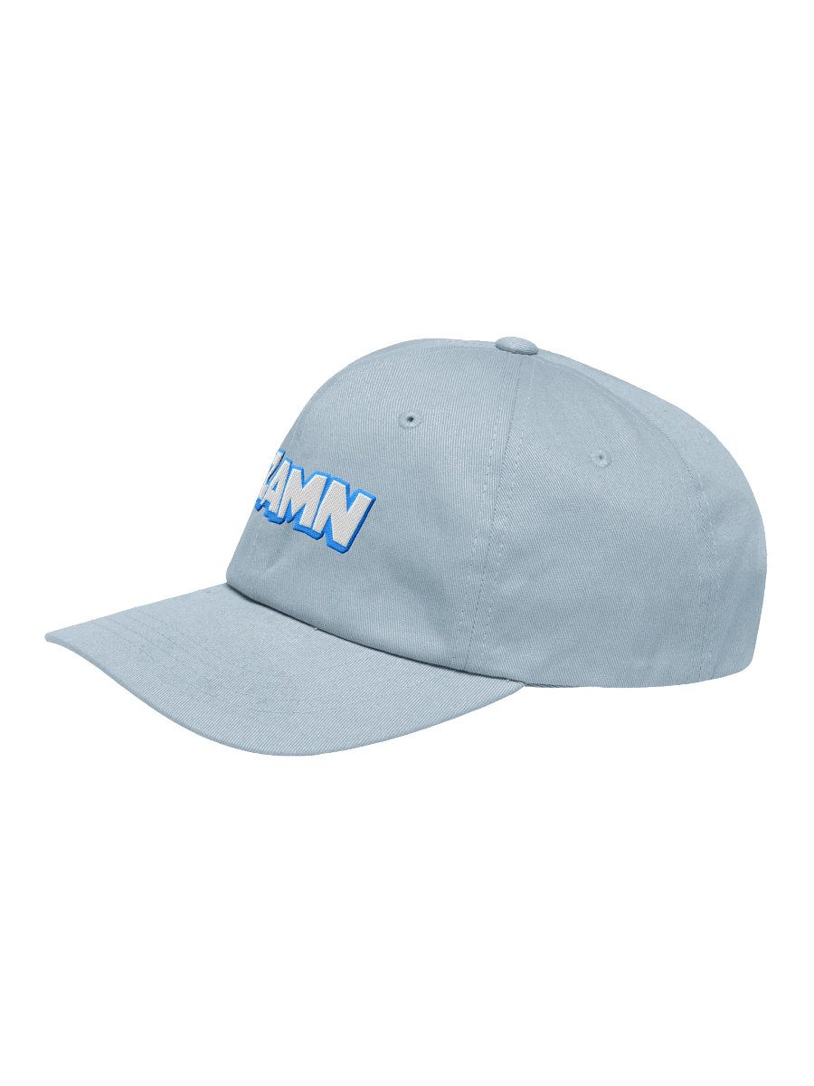 ZAMN Invisi-Logo Dad Hat: Light Blue product image (1)
