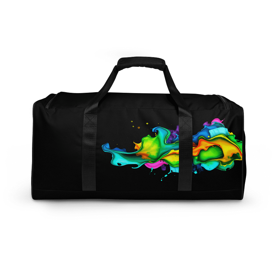 Vibrant Swirl All-Over Duffle Bag product image (5)