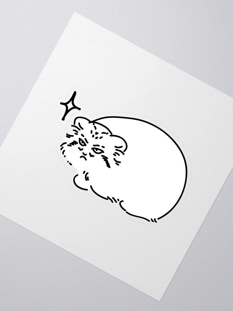 Grumpy Manul - Sticker product image (6)