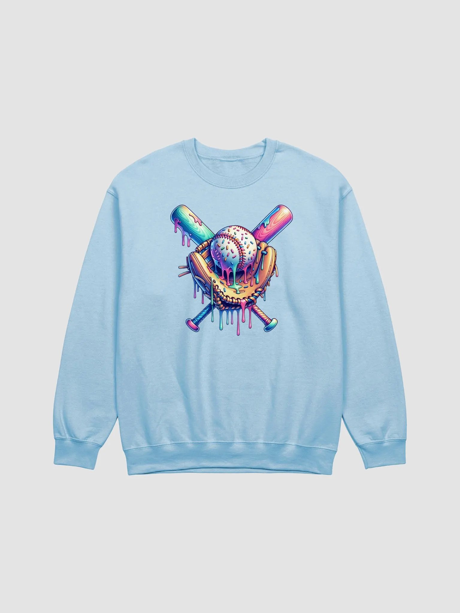 Ice Cream Sprinkles Baseball Delight Sweatshirt product image (7)