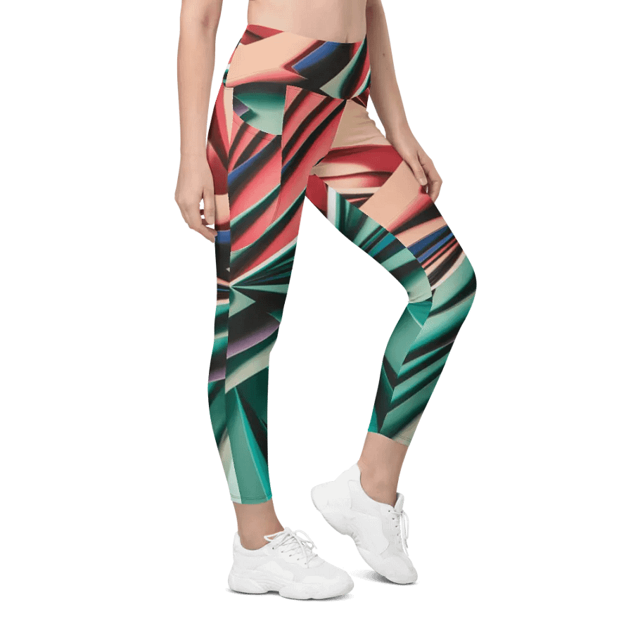 TDS Music Leggings with Pockets in Abstract Geometric Print (2XS-6XL) product image (9)