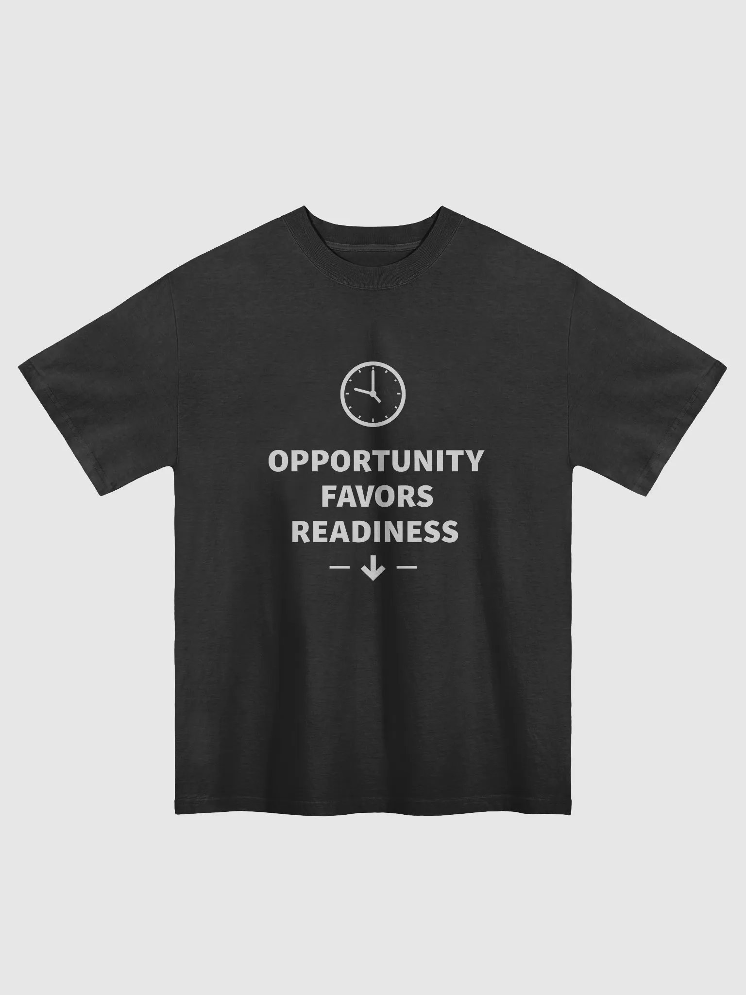 Unlock Your Destiny with Bruno Mars’ Wisdom: Opportunity Favors Readiness – Empower Your Life with This Exclusive Motivational T-Shirt! product image (1)
