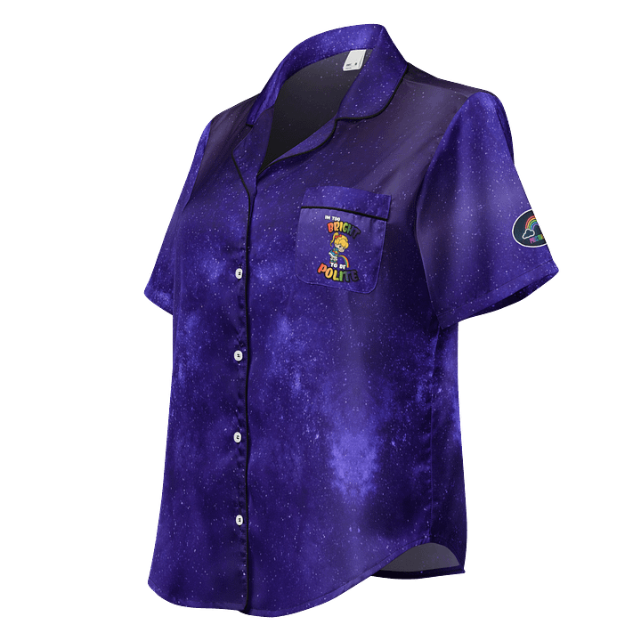 Too Bright PJ Top in the Dark product image (1)