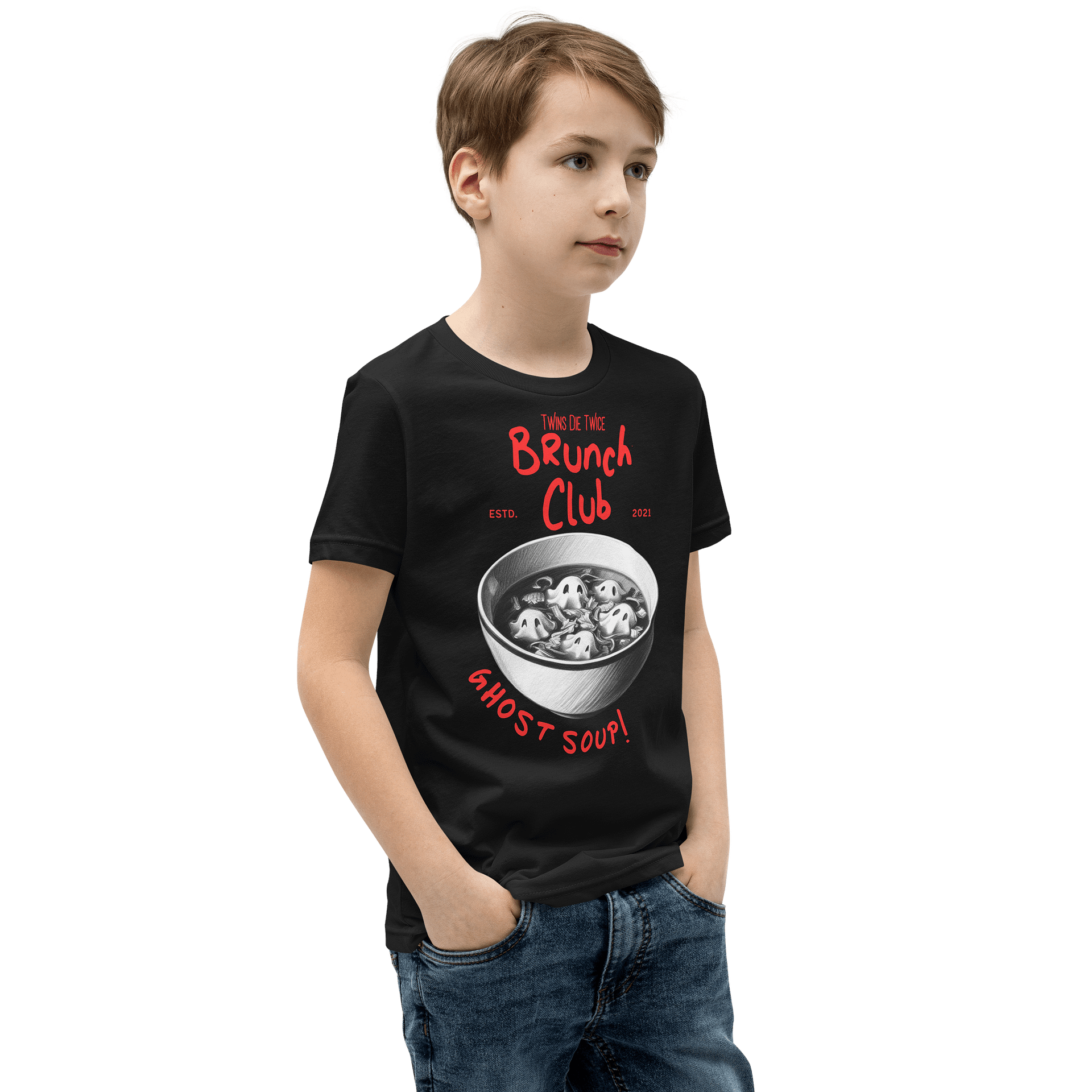 Ghost Soup Brunch Club Youth T-Shirt product image (2)