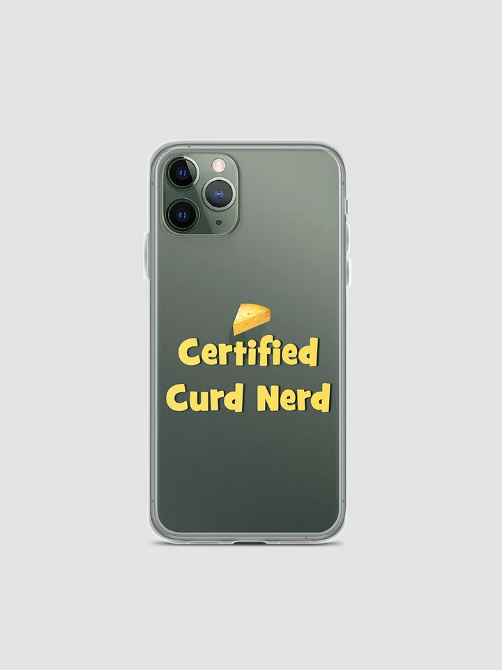 Certified Curd Nerd iPhone Case product image (2)