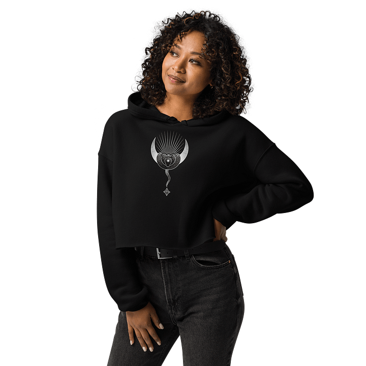 𝖘𝖊𝖗𝖕𝖊𝖓𝖙𝖊 crop hoodie product image (2)