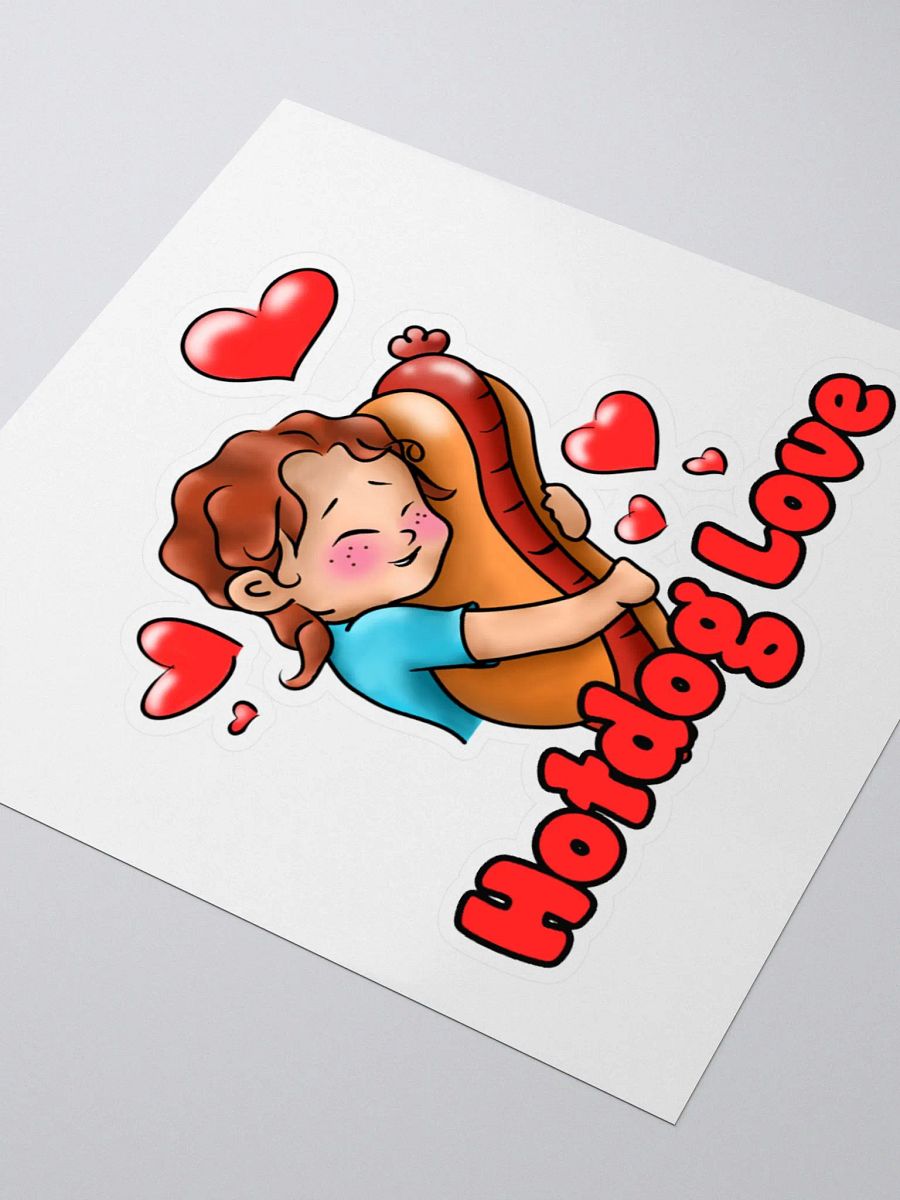 Hotdog Love Sticker product image (3)