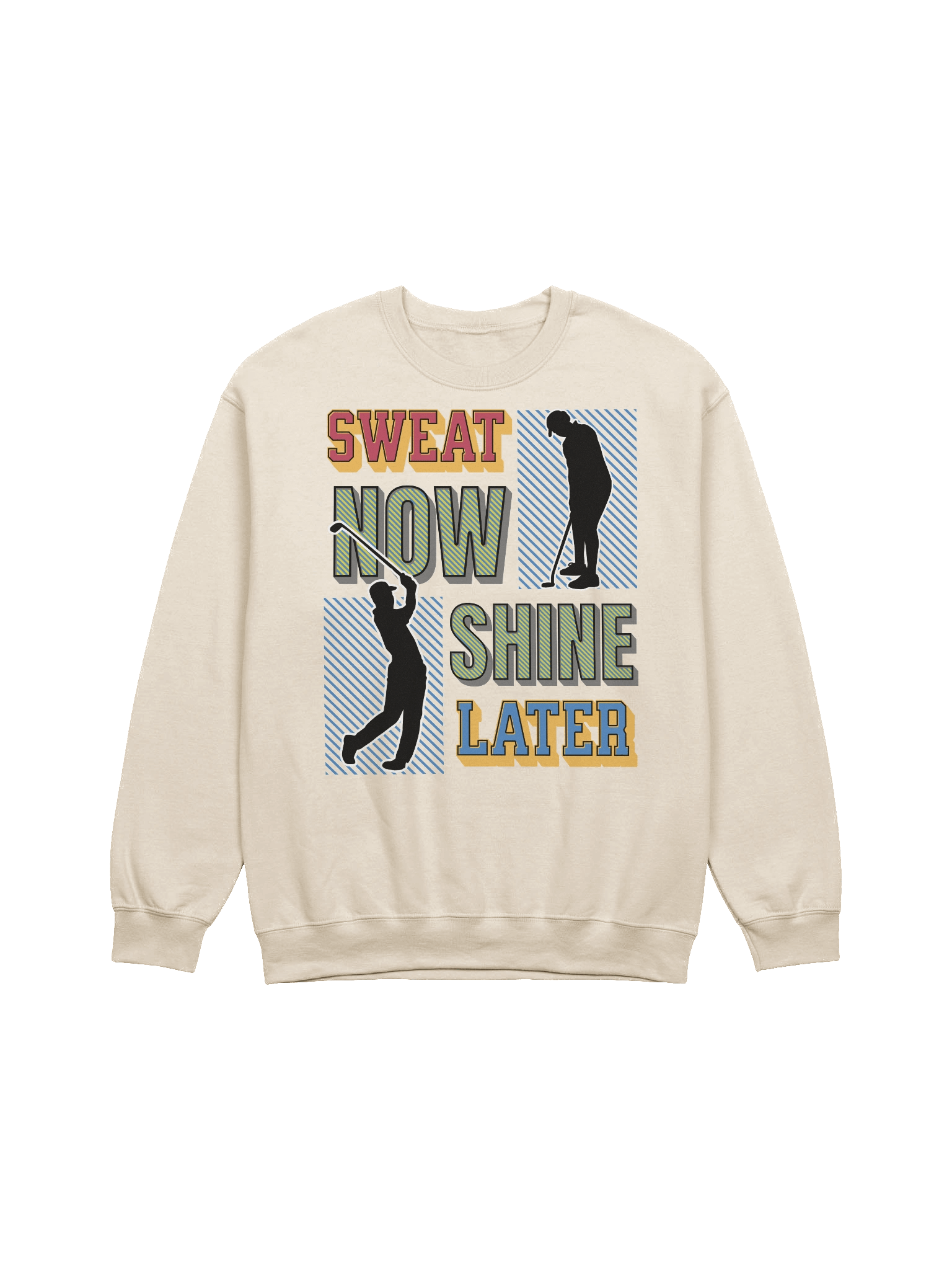 Sweat Now Shine Later Golfing Crewneck Sweatshirt product image (19)