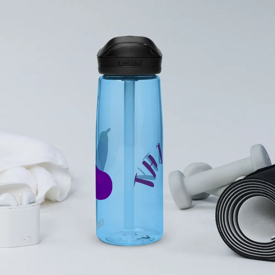 I Love Eggplant Water Bottle product image (49)