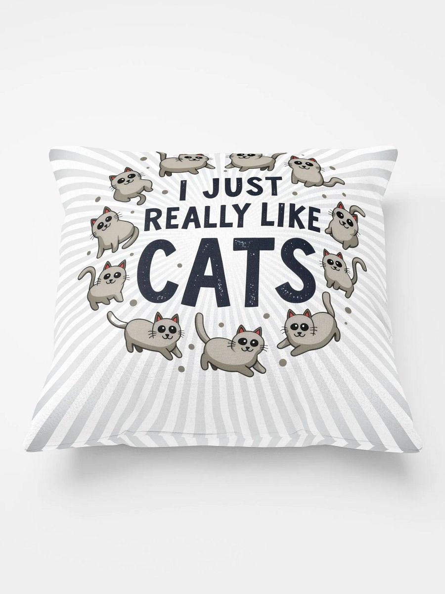 I Just Really Like Cats Pillow product image (3)