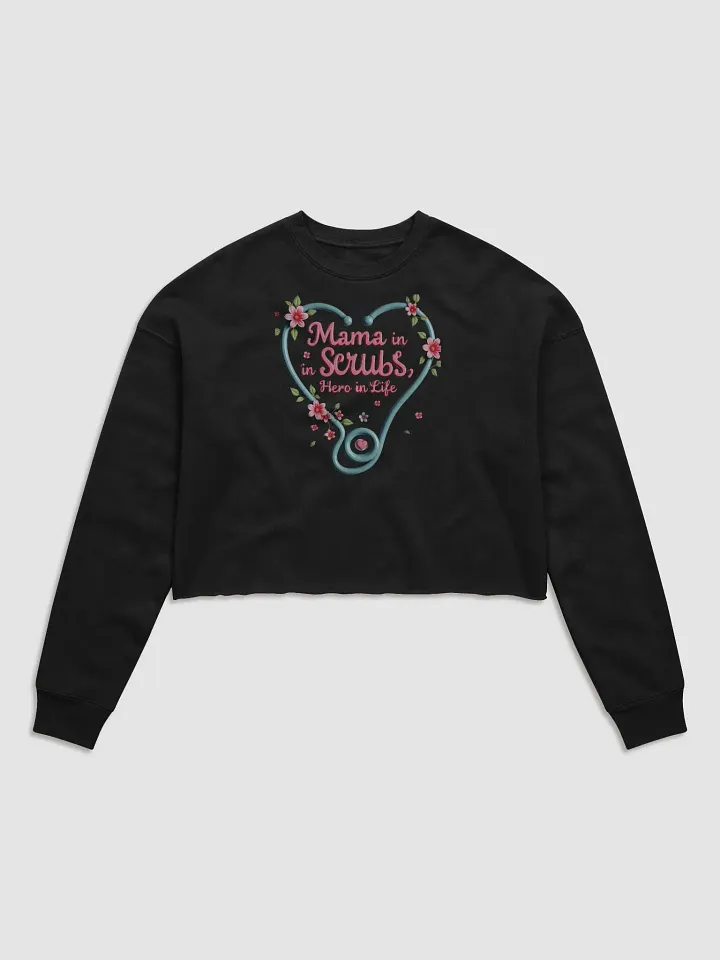 Heartfelt Hero Mama, stethoscope heart Sweatshirt product image (1)