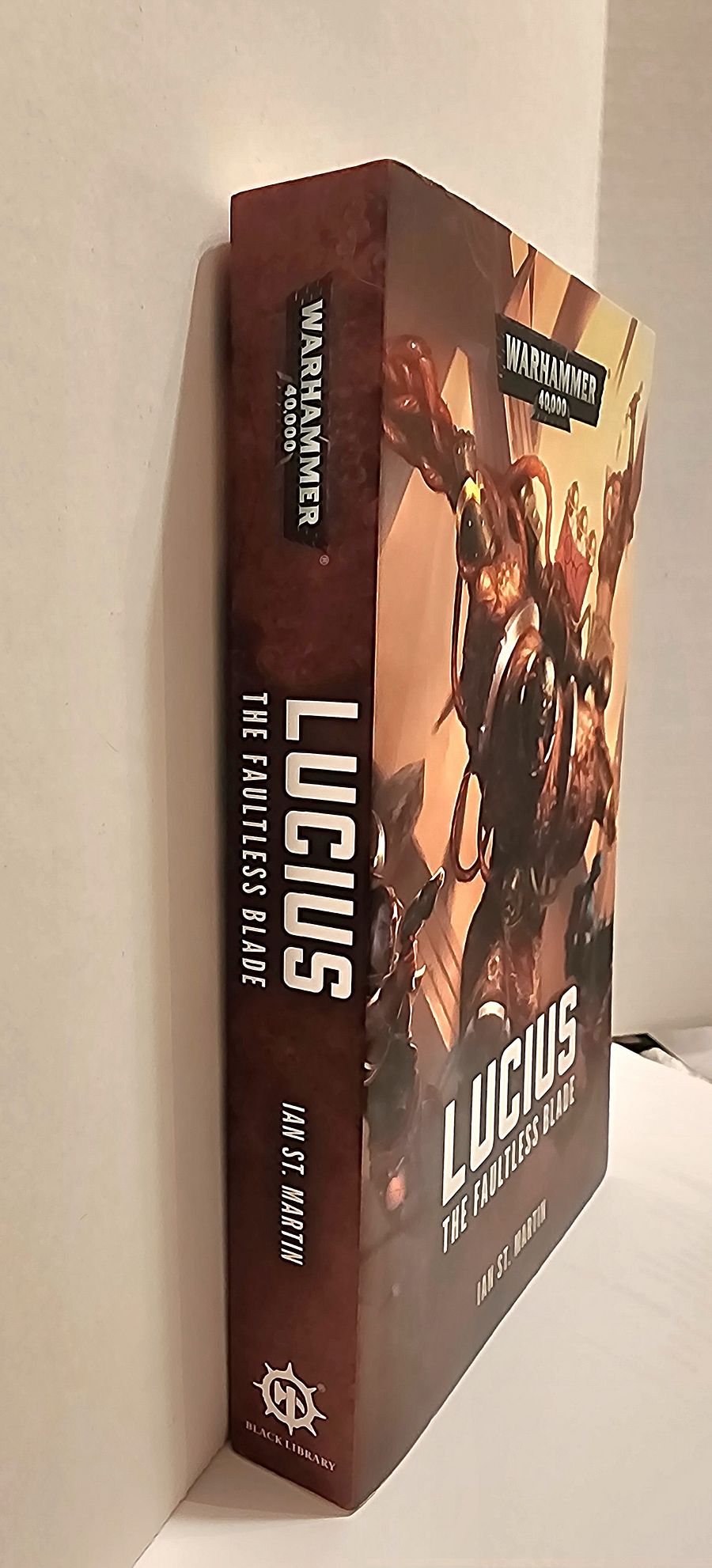 Warhammer 40,000 Chaos Marine novel, Lucius The Faultless Blade by Ian St. Martin product image (5)
