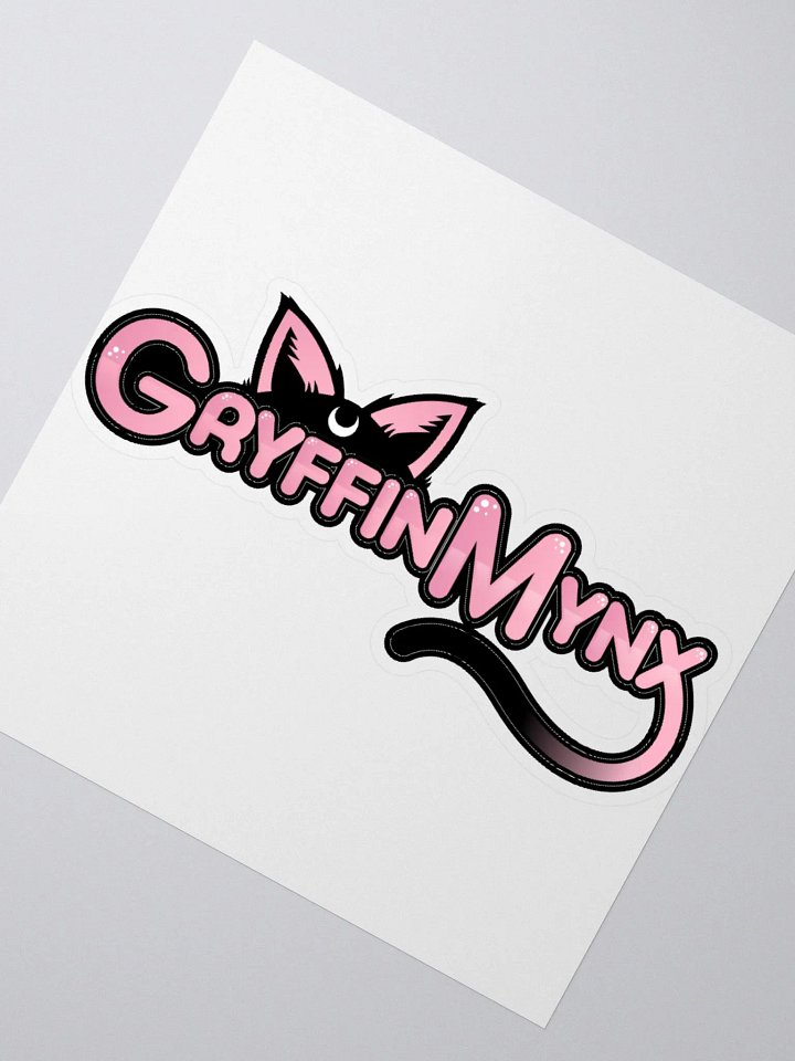 GryffinMynx and Artemis logo stickers! product image (2)