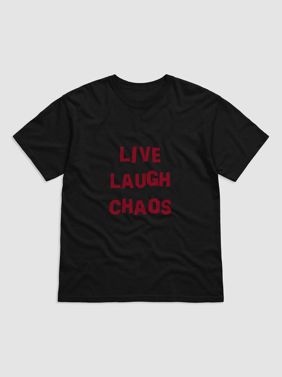LIVE LAUGH CHAOS SHIRT product image (1)